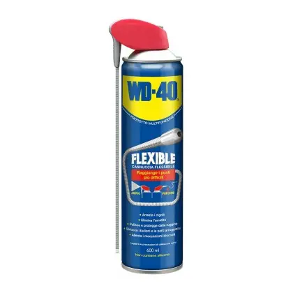 Dettagli su Spray lubrificante WD 40 da 600 ml con cannuccia flessibile 